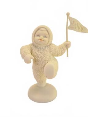 Vintage Department 56 Snowbabies Follow Me 2000